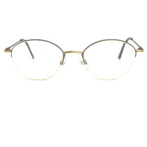 Silhouette M6315 /30 V6052 Titanium Matte Gold Eyeglasses Frames 50-19 135 17342